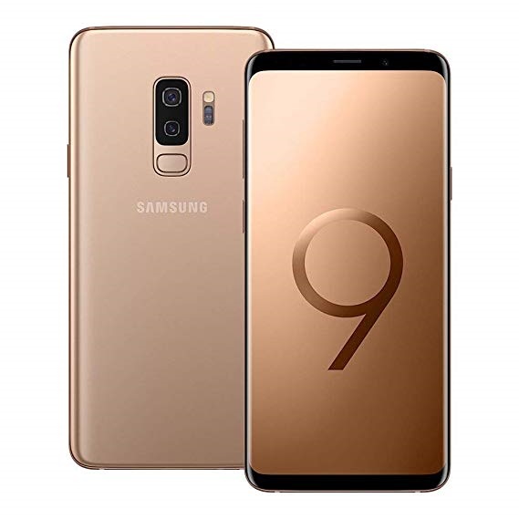 buy Cell Phone Samsung Galaxy S9 Plus SM-G965U 256GB - Sunrise Gold - click for details